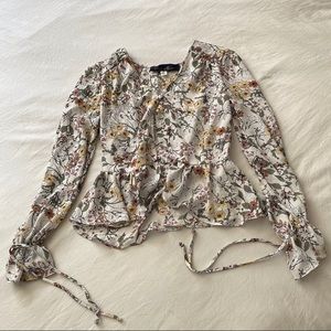 floral button up
